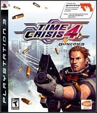 Time Crisis 4 + pistolet GunCon (używ.) UNIKAT